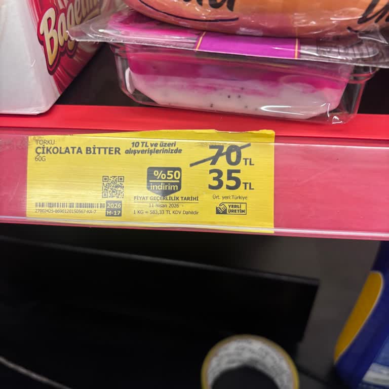 A101 Şubesinde Yanıltıcı İndirim Etiketi