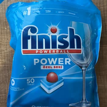 Finish Power Tabletleri Bardakları Matlaştırıyor Ve Bulaşıkları Temizlemiyor