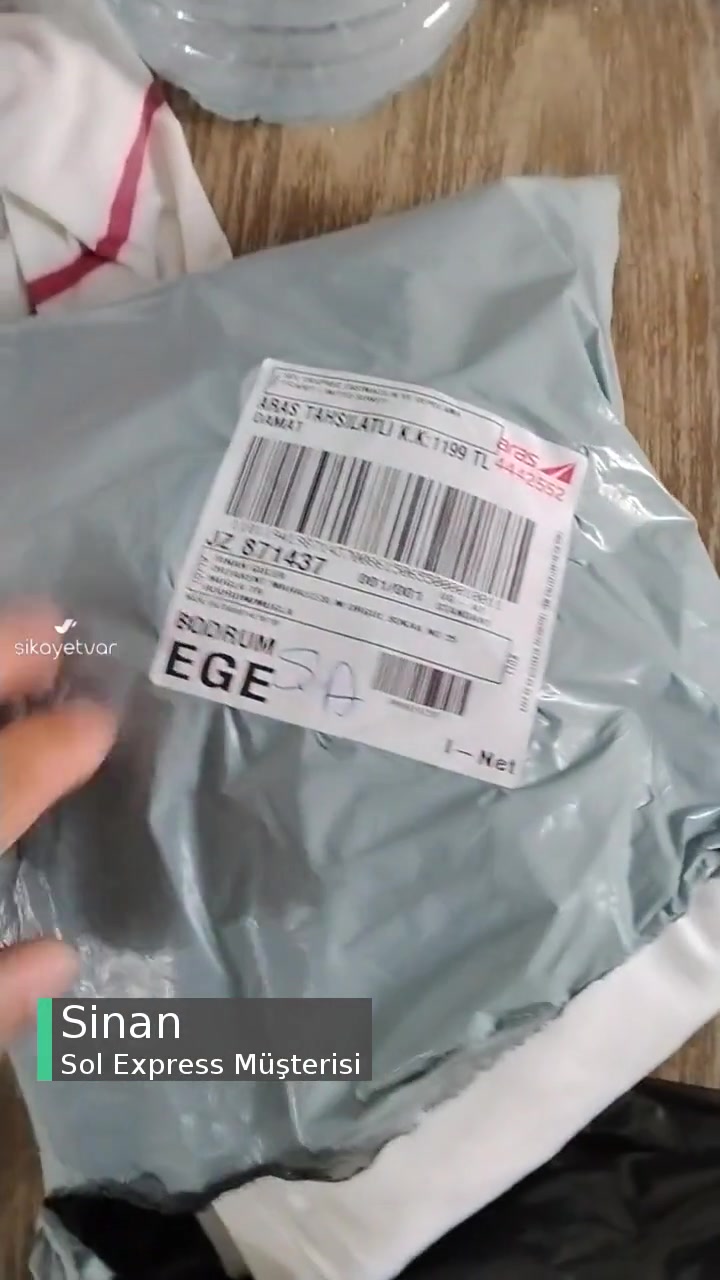 Sol Express Alakasız Ürün Geldi! videonun kapak resmi