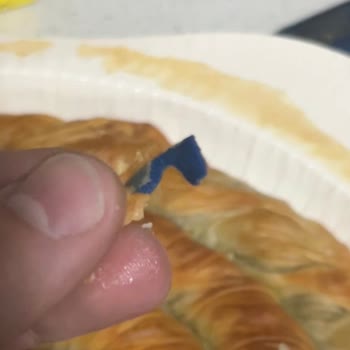 Nimet Marka Dondurulmuş Ispanaklı Börek İçinde Lastik Parçası Buldum