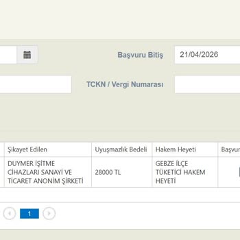 Duymer İşitme Cihazları İzin Dışı Sipariş Girişi ve Geri Ödeme Reddi