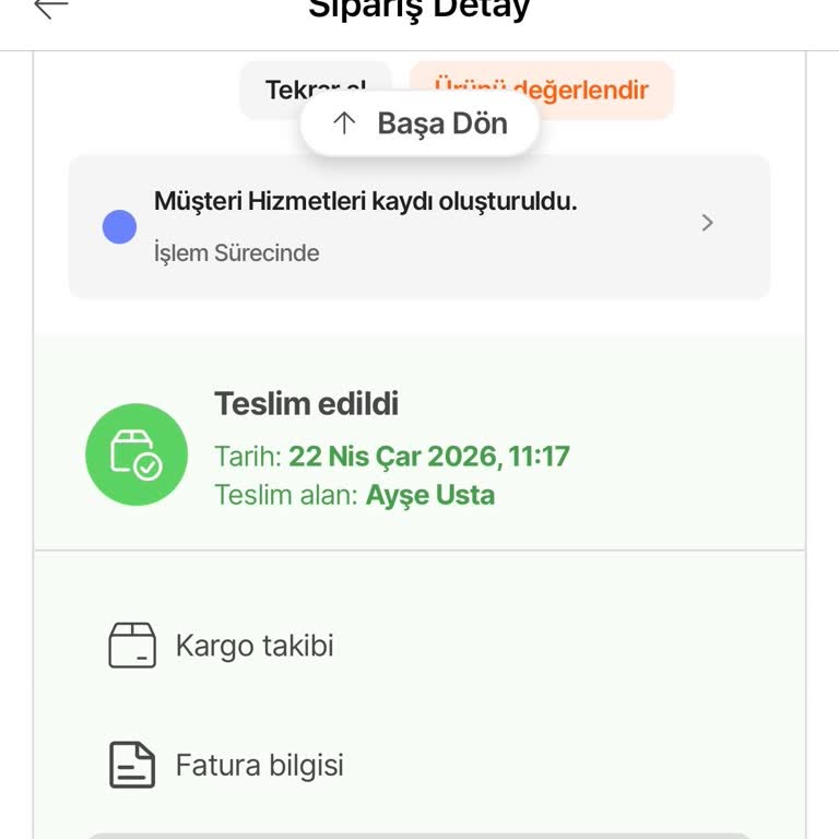 Hepsijet Yanlış Teslimat Ve Geri Dönüşsüz Müşteri Hizmetleri