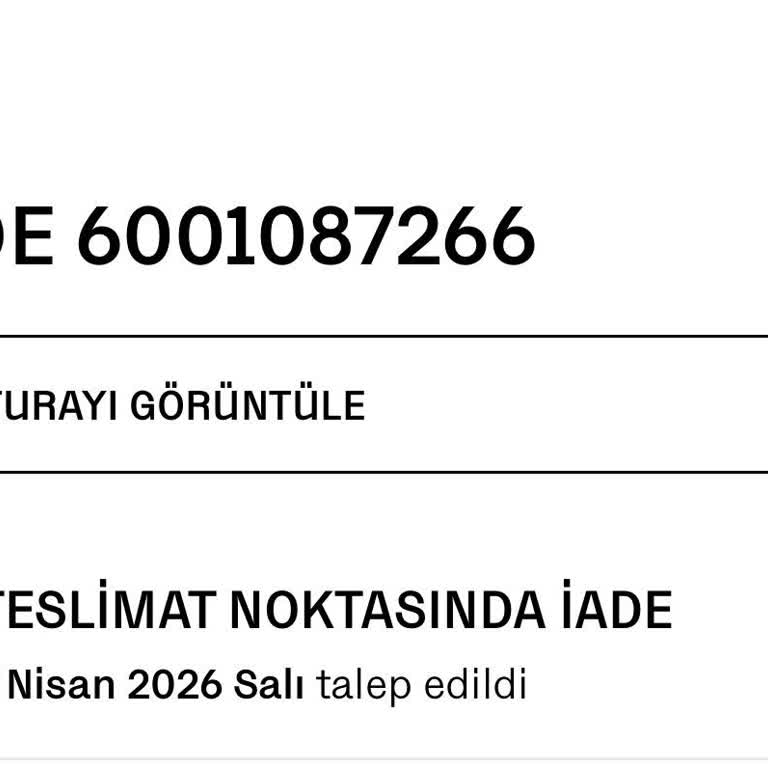 Kemerli Trençkotların İadesi Ve 3.580 TL Geri Ödemesi Yok