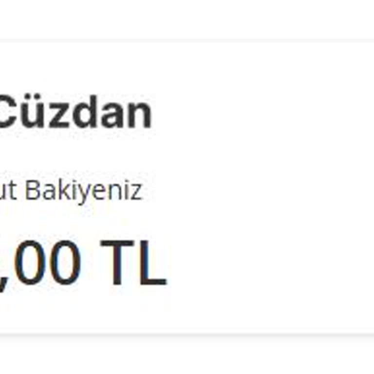 Cüzdan Bakiyesi Görünüyor Ama Online Ödeme Kullanılamıyor