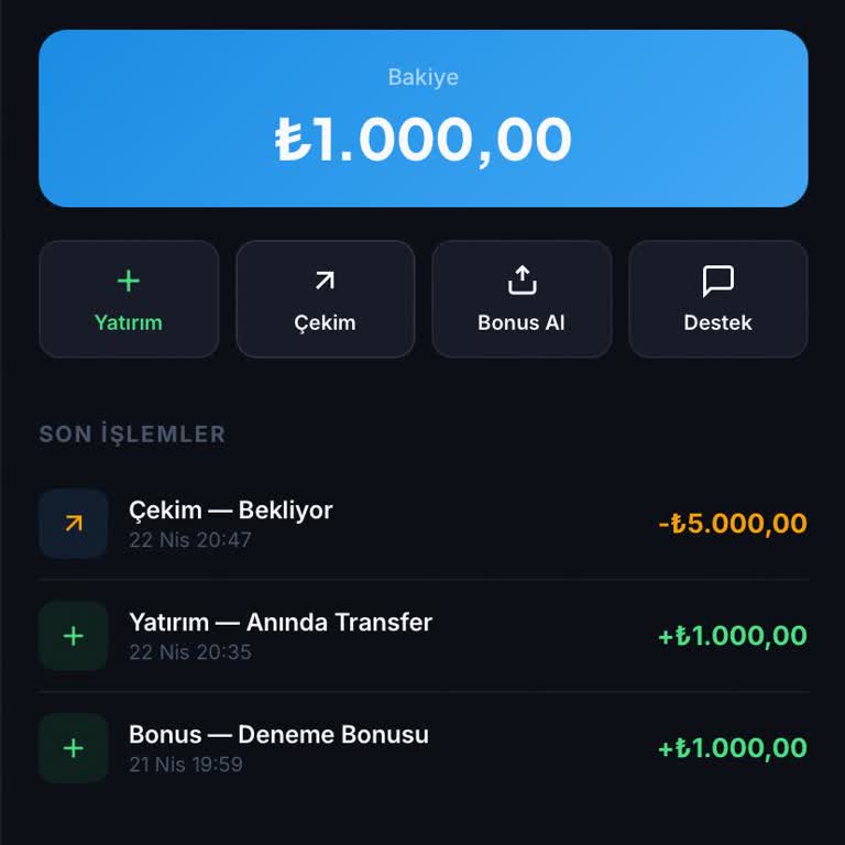 Casinogo 5000 TL Çekim Talebinin Uzun Süre Beklemede Kalması ve Canlı Destek Bağlantısının Kesilmesi