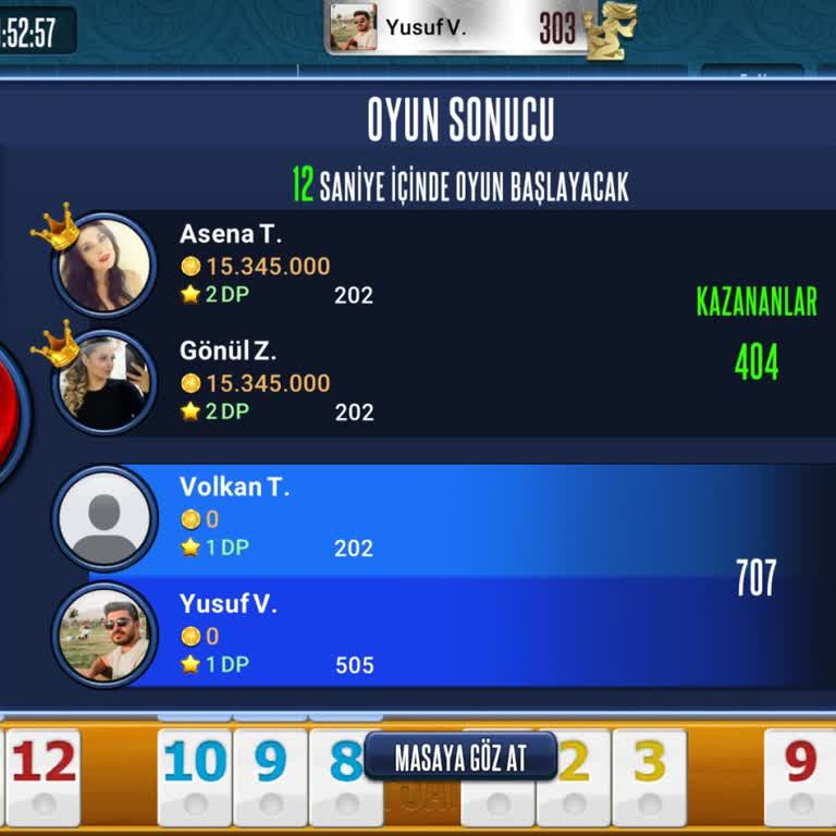 Eşli Okey Oyununda Sabotaj Nedeniyle 8,25 Milyon Çip Kaybı Ve Destek Yanıtı Bekleniyor