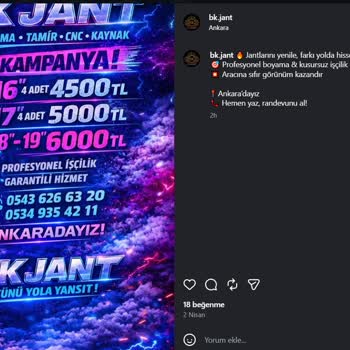 bk.jant Yanıltıcı Reklam Ve Ek Ücretlerle Jant Tamirinde Müşteri Mağduriyeti