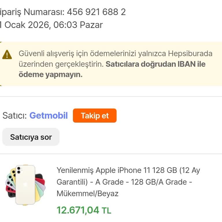 Getmobil Garanti Reddi Ve Ürün Arızası Nedeniyle 12.600 TL'lik İPhone'da 7.500 TL Zarara Uğradım