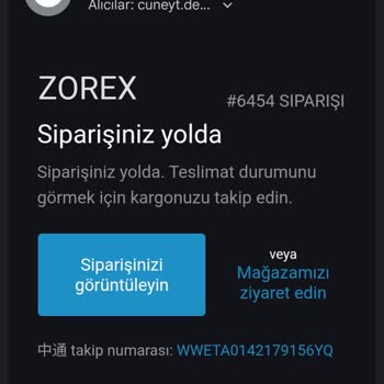 Teslim Edilmeyen Zorex Kamera Siparişi İçin İptal Ve Tam İade Talebi