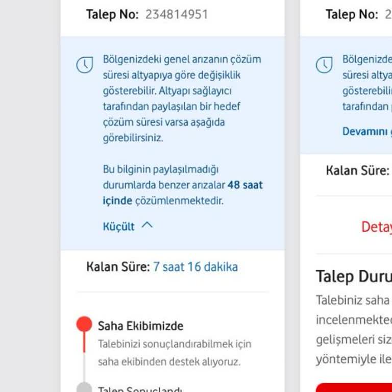 Vodafone Net Altyapı Arızası Nedeniyle 5 Gün Süren İnternet Kesintisi Ve Telafi İstemi