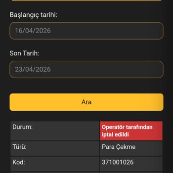 Kazandığım 4.000 TL Haksız Şekilde Silindi