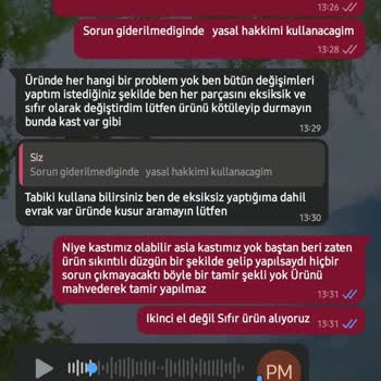 Planet Mobilya Hatalarını Düzeltmiyorlar