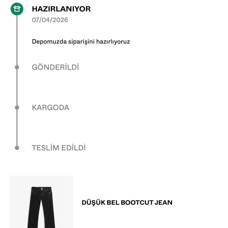 Siparişim 16 Gün Boyunca Hazırlanıyor Durumunda Kalıyor Ve Bilgi Alamıyorum