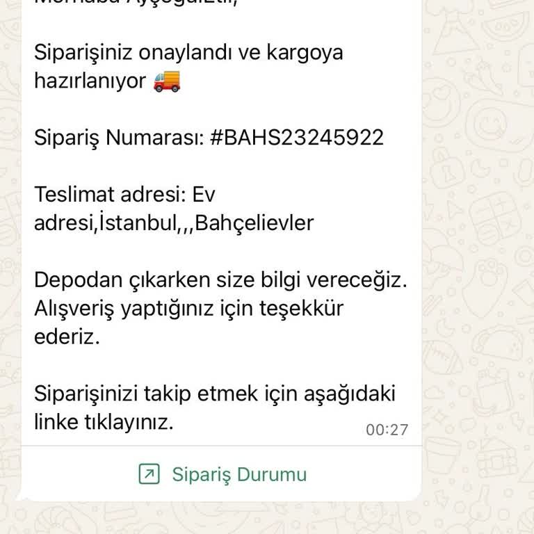 Bahs Protein Tozu Teslim Edilmedi Ve Müşteri Hizmetleri Yanıt Vermiyor
