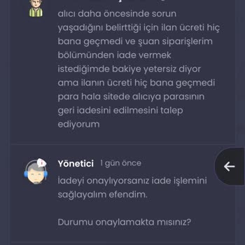 İtemsatis'te Kayıp 2400 TL Ödeme Ve Yanlış 2000 TL İade