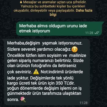 Ayak Uymadığı İçin İade Talebim Reddedildi, Sadece Değişim Teklifi