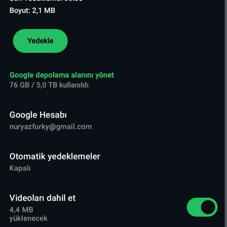 WhatsApp Yedekleme Sorunu: 5TB Depolama Olmasına Rağmen Veriler Geri Alınamıyor