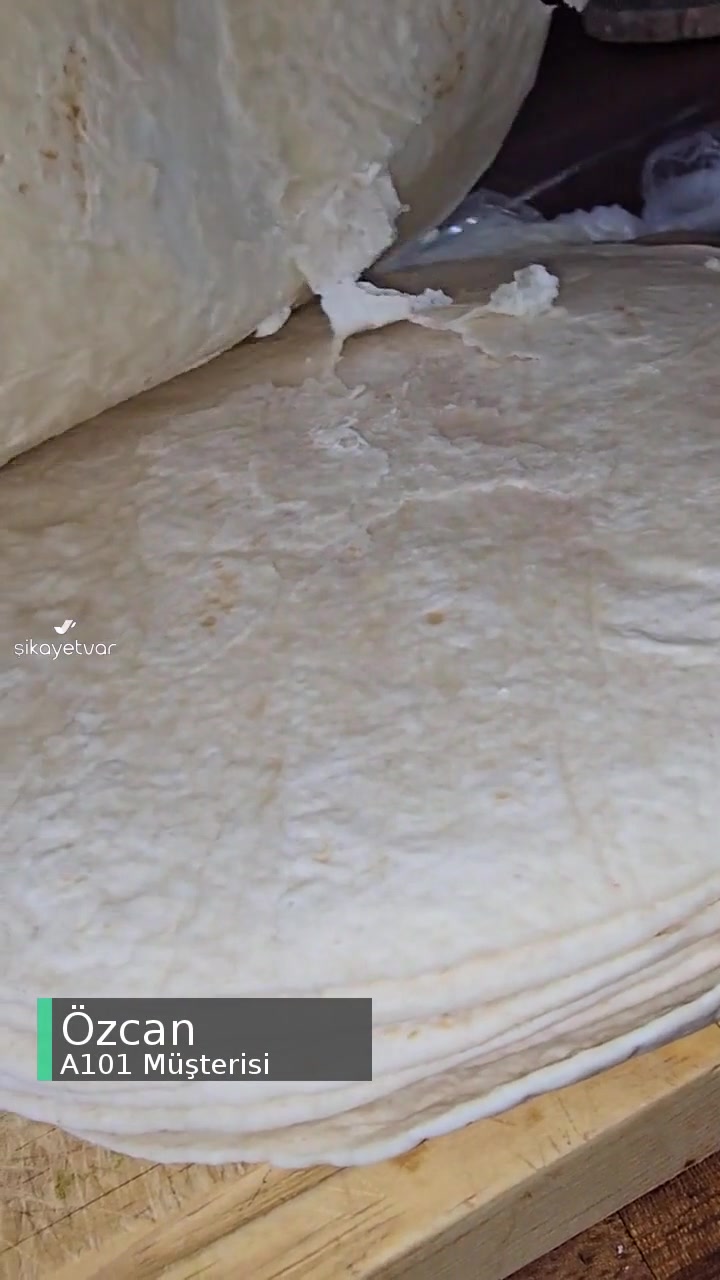 A101 Nimet Lavaş Yapışık Ve Hamur videonun kapak resmi