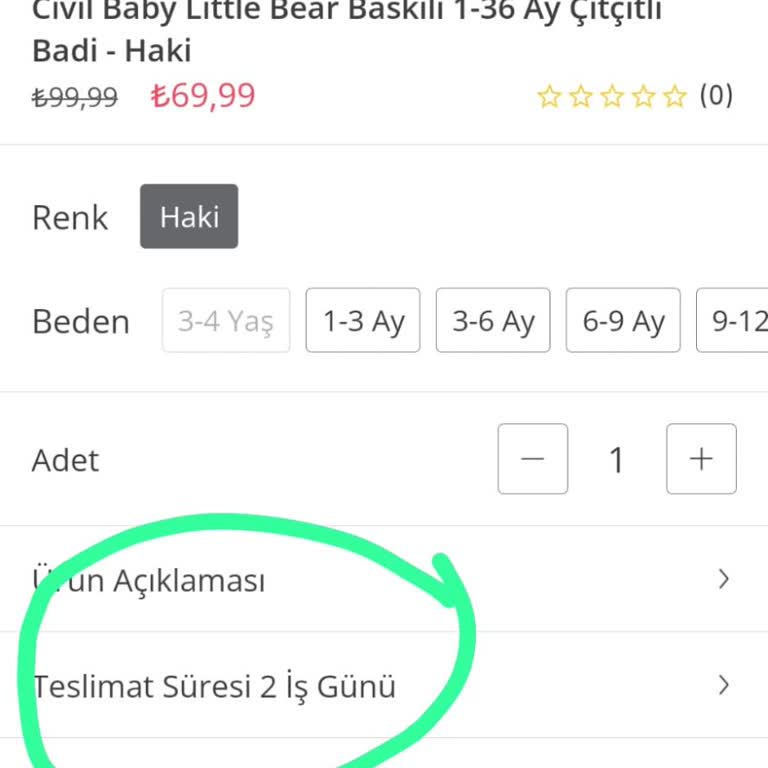 Teslimat Taahhüdü İhlali Ve Bebek Ürünlerinde Gecikme