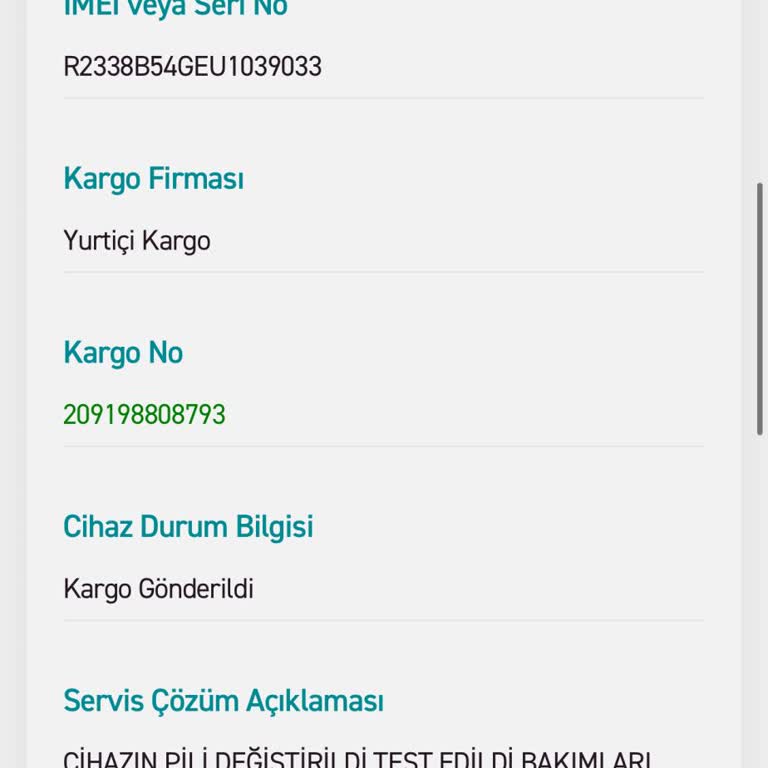 Şarj Ünitesinden Çıkar Çıkar Çevrimdışı Kalıyor, Servis Sorunu Ve Değişim İsteği