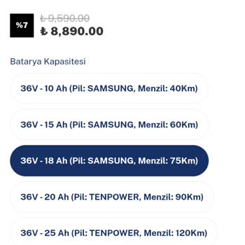 Byqee.tech Batarya Fiyat Farkı