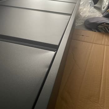 Hasarlı Gelen Metal Ayakkabılık İçin Değişim Talebi