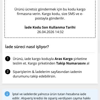 Kutu Açılan Hava Temizleyicisi İçin İade Talebimin Haksız Reddedilmesi