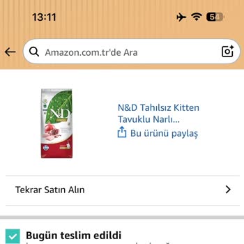 Amazon’da Yanlış Kedi Maması Gönderimi Ve İade Engeli