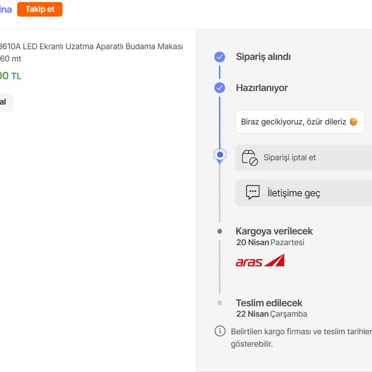 Hepsiburada’da Arızalı Budama Makası Nedeniyle Sipariş İptali Talebi Ve Müşteri Mağduriyeti
