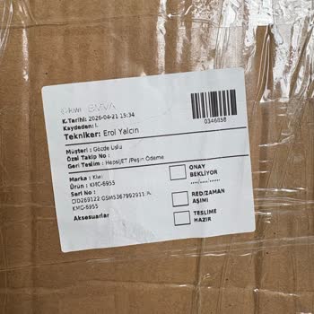 Servis Hatası Ürünüm Hasarlı Şekilde Geri Döndü