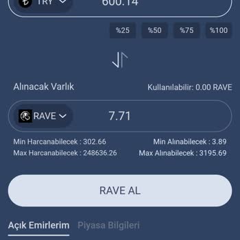 Bitexen Uygulamasında Sürekli Teknik Hatalar Ve İşlem Kesintileri