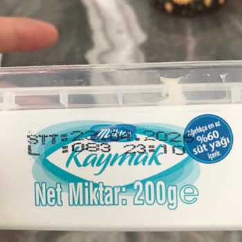 A101 Kaymak Ürünün %60 Süt Yağı Beyanı Yanıltıcı
