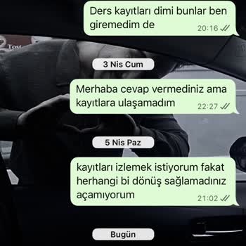 Sertifika Teslim Edilmemesi Ve İletişimsizlik