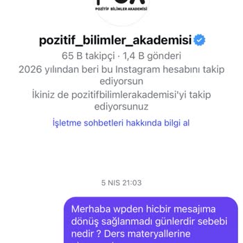 Sertifika Teslim Edilmemesi Ve İletişimsizlik