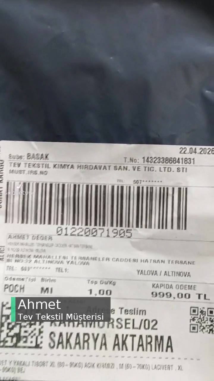 Tev Tekstil Yanıltıyor! videonun kapak resmi