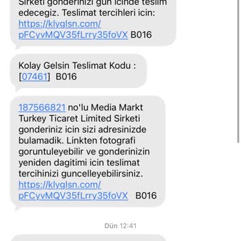 Teslimatta Görünüyor Ama Elime Ulaşmadı Media Markt Ve Kolay Gelsin Sorunu