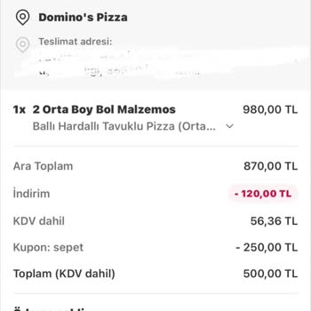 Sepet Tutarını Aştığımda Sipariş İptali Ve Kupon Hakkım Yanıyor