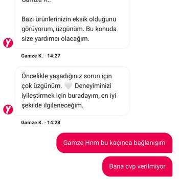 Yemek Sepeti'nde Çikolatalı Milkshake Gelmedi Ve İade Reddi