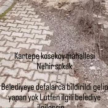 Kartepe Belediyesi İşini Yapmıyor