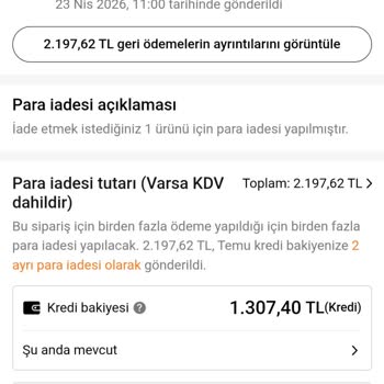 Temu İptal Ve İade Taleplerim Sürekli Reddediliyor