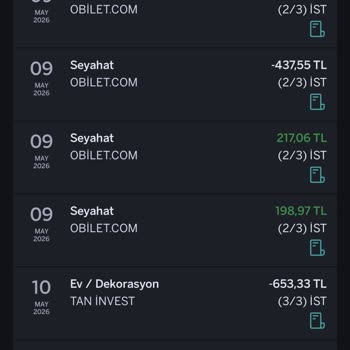 Bir Biletin 650 TL İadesi Gelmedi Ve Destek Cevapsız