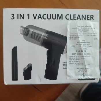 Yanıltan Araç Süpürgesi İçin İade Ve Tam Geri Ödeme Talebi