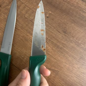 Karaca Bıçak Setinde Kısa Sürede Paslanma Ve Garanti Talebi