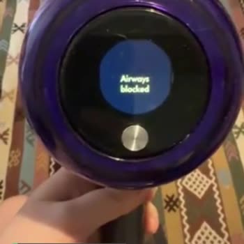 Dyson V15 Airways Bloked Uyarısı