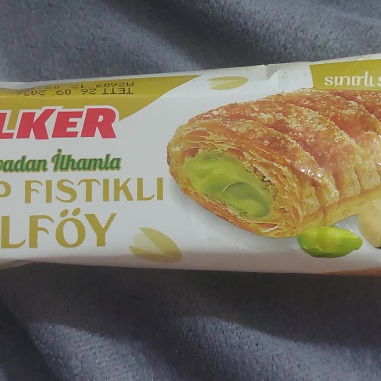 Ülker Antep Fıstıklı Milföy Ürünü Bozuk Çıktı, Sağlık Sorunları Yaşadım