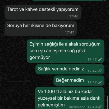 Instagram Özel Bakım Hizmetinde Yüzeysel Yorumlar Ve Ücret İadesi Talebi