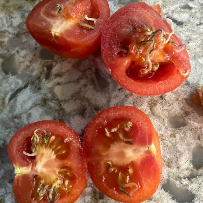 Getir Filizlenmiş Domatesler Nedeniyle Aldığım 150 TL'lik Ürün Kalitesiz Ve Sağlık Riski