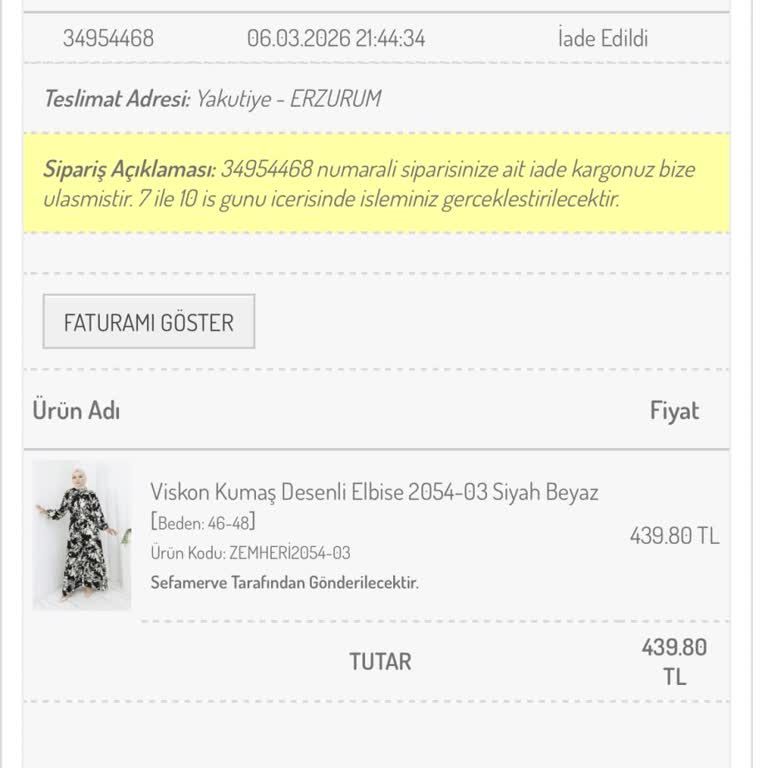 İade Gecikmesi Ve Müşteri Hizmetleri İhmali
