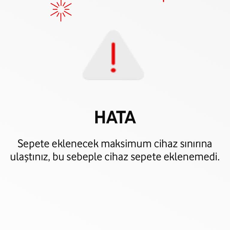 Cihaz Alım Hakkım Engellendi Sistem Hatası Çözülmedi