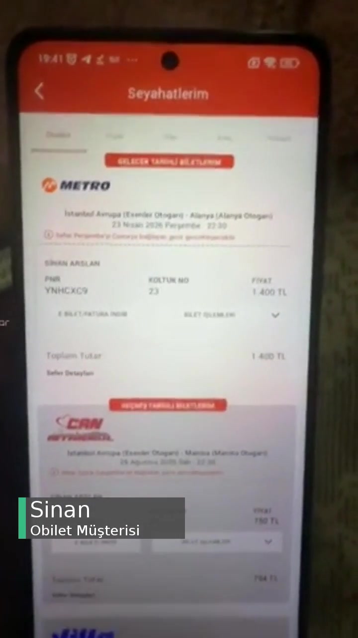 Obilet Tarih Olarak Aynı Gün6 Saat İçerisinde Kesildiği İçin İptal Etmiyorlar! videonun kapak resmi